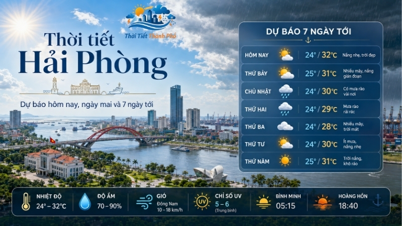 Thời Tiết Hải Phòng