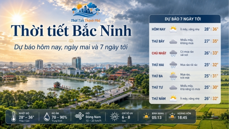 Thời Tiết Bắc Ninh